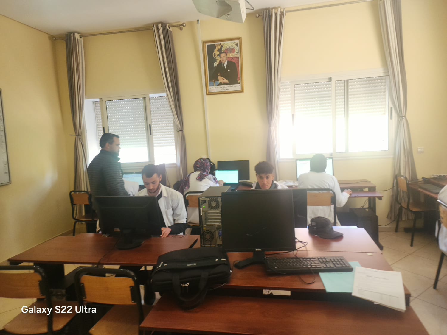 First Phase Exams for the 2025/2026 Training Season Successfully Underway at the Attaouia Social Complex